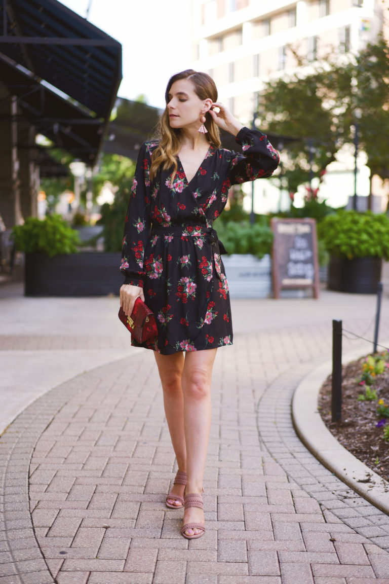 5 Ways To Style A Wrap Dress - The Dark Plum for summer