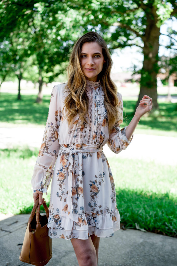 summer dress with long sleeves