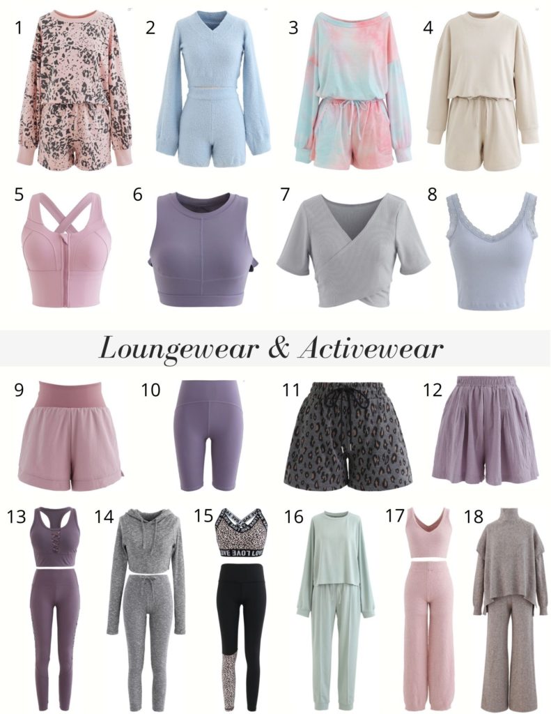 Chicwish Loungewear and Activewear