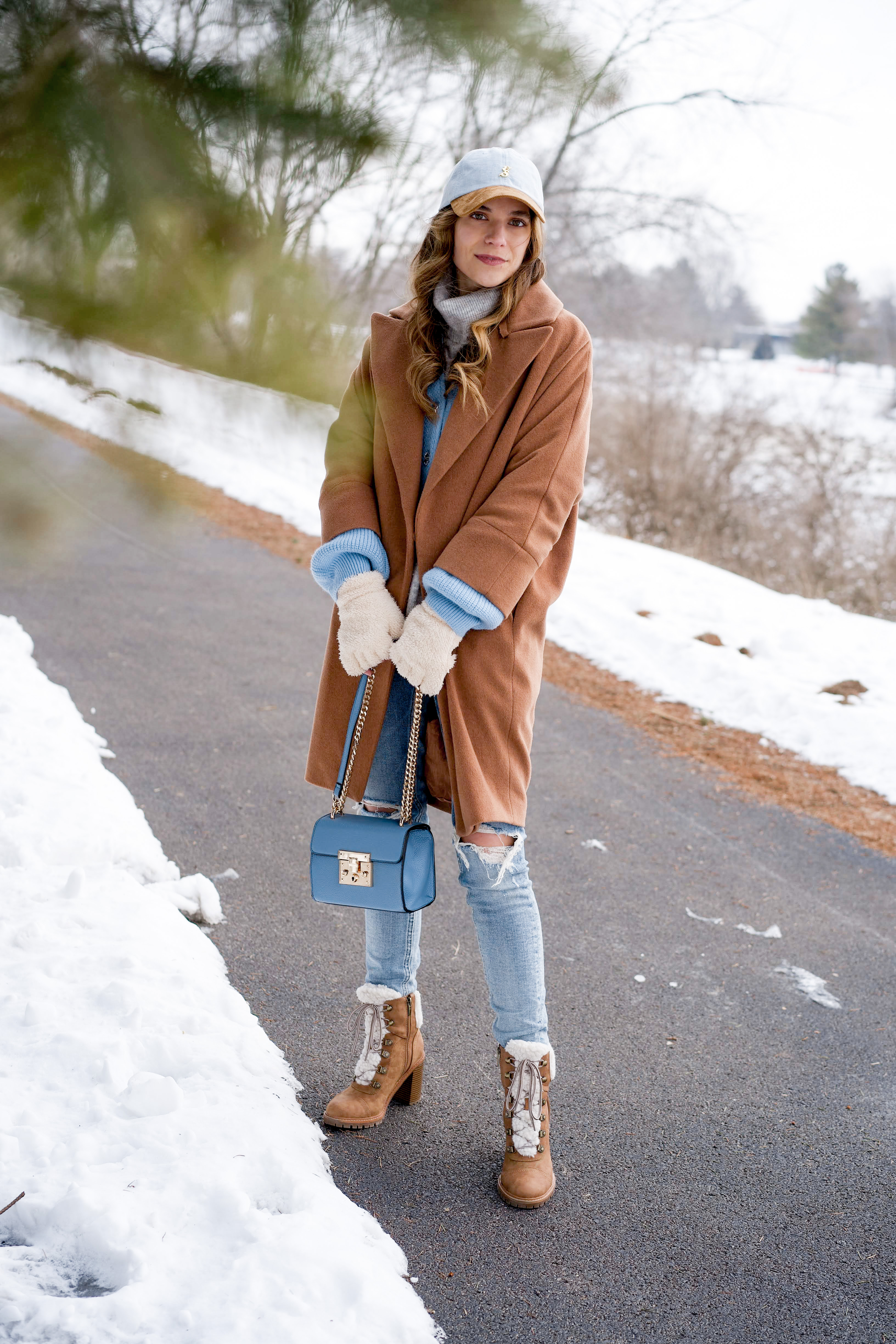 Women's layered outfit 