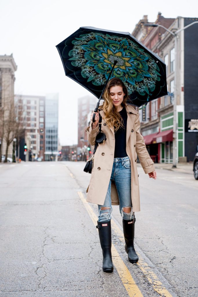 Cute Rainy Day Outfit Ideas To Try This Spring - The Dark Plum